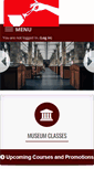 Mobile Screenshot of museumclasses.org